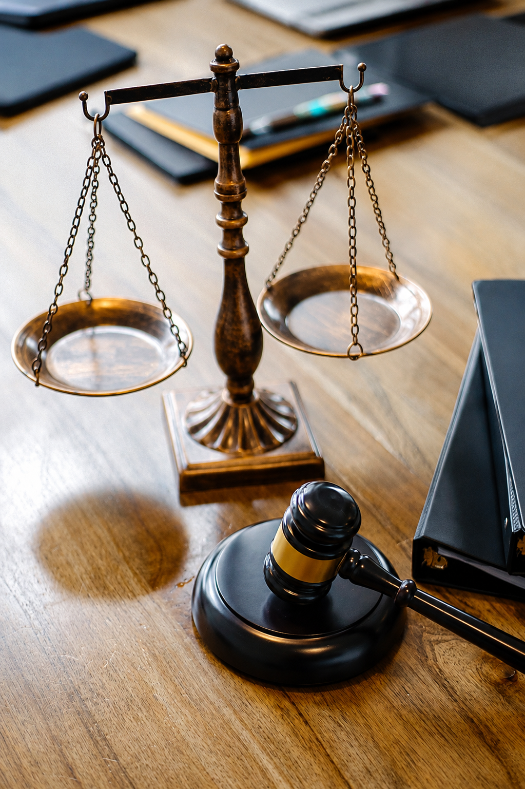 Professional law firm office setting in New York